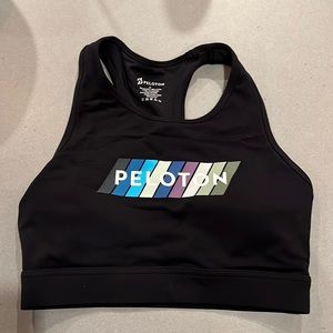 Peloton sports bra black - medium